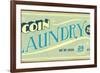 Vintage Design -  Coin Laundry-Real Callahan-Framed Photographic Print