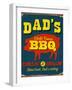 Vintage Design -  Dad's BBQ-Real Callahan-Framed Photographic Print