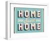 Vintage Design -  Home Sweet Home-Real Callahan-Framed Art Print