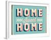 Vintage Design -  Home Sweet Home-Real Callahan-Framed Art Print