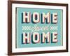 Vintage Design -  Home Sweet Home-Real Callahan-Framed Art Print