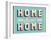 Vintage Design -  Home Sweet Home-Real Callahan-Framed Art Print