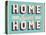 Vintage Design -  Home Sweet Home-Real Callahan-Stretched Canvas