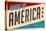 Vintage Design -  Made In America-Real Callahan-Stretched Canvas