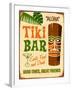 Vintage Design -  Tiki Bar-Real Callahan-Framed Art Print