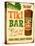 Vintage Design -  Tiki Bar-Real Callahan-Stretched Canvas