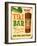 Vintage Design -  Tiki Bar-Real Callahan-Framed Art Print