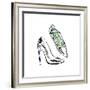 Vintage Designer Shoes-Sunflowerman-Framed Premium Giclee Print