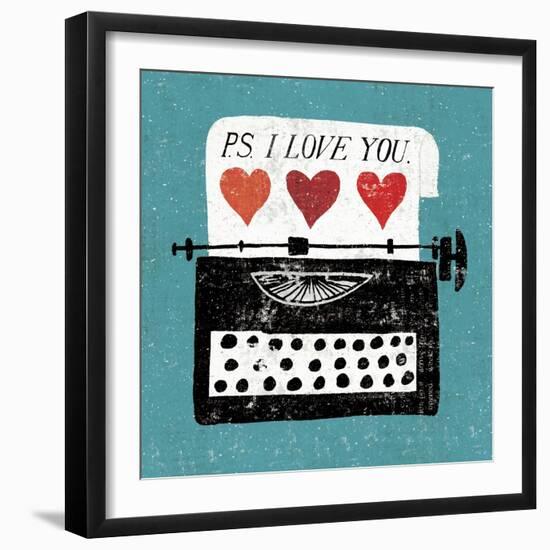 Vintage Desktop-null-Framed Art Print