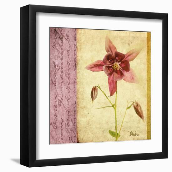 Vintage Diary Square I-Patricia Pinto-Framed Art Print