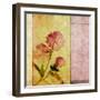 Vintage Diary Square II-Patricia Pinto-Framed Art Print