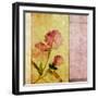 Vintage Diary Square II-Patricia Pinto-Framed Art Print