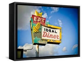 Vintage Diner I-Recapturist-Framed Stretched Canvas