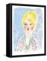 Vintage Doll 1, 2014-Jo Chambers-Framed Stretched Canvas