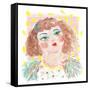 Vintage Doll 2, 2014-Jo Chambers-Framed Stretched Canvas
