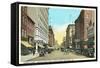 Vintage Downtown Baltimore-null-Framed Stretched Canvas