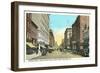 Vintage Downtown Baltimore-null-Framed Art Print