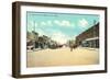 Vintage Downtown Lawton-null-Framed Art Print