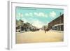 Vintage Downtown Lawton-null-Framed Art Print