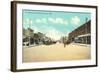 Vintage Downtown Lawton-null-Framed Art Print