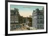 Vintage Downtown Ottawa, Canada-null-Framed Art Print