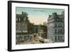 Vintage Downtown Ottawa, Canada-null-Framed Art Print