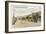 Vintage Downtown Palm Springs-null-Framed Premium Giclee Print