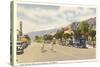 Vintage Downtown Palm Springs-null-Stretched Canvas