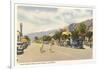 Vintage Downtown Palm Springs-null-Framed Art Print