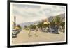 Vintage Downtown Palm Springs-null-Framed Art Print