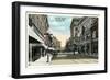 Vintage Downtown Roanoke-null-Framed Art Print