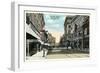 Vintage Downtown Roanoke-null-Framed Art Print