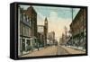 Vintage Downtown Toronto, Canada-null-Framed Stretched Canvas