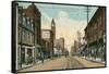 Vintage Downtown Toronto, Canada-null-Framed Stretched Canvas