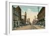 Vintage Downtown Toronto, Canada-null-Framed Art Print