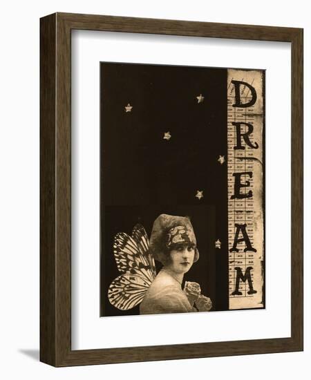 Vintage Dream-Ricki Mountain-Framed Art Print