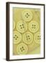 Vintage Dressmakers Buttons-Den Reader-Framed Photographic Print