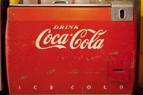 Vintage Drink Coca Cola Ice Cold Coke Vending Machine Photo Poster' Posters  | AllPosters.com