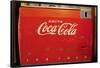 Vintage Drink Coca Cola Ice Cold Coke Vending Machine Photo Poster-null-Framed Standard Poster