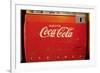 Vintage Drink Coca Cola Ice Cold Coke Vending Machine Photo Poster-null-Framed Art Print