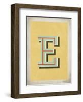 Vintage E-Kindred Sol Collective-Framed Art Print