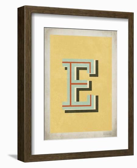 Vintage E-Kindred Sol Collective-Framed Art Print