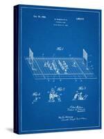 Vintage Electric Football Game Patent-null-Stretched Canvas