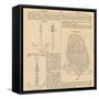 Vintage Encyclopedia "Anchor to Boad"-Piddix-Framed Stretched Canvas