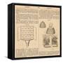 Vintage Encyclopedia "Apiary to Beehive"-Piddix-Framed Stretched Canvas