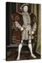 Vintage English History Painting of Henry Viii of England-Stocktrek Images-Stretched Canvas