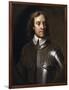 Vintage English History Painting of Lord Protector Oliver Cromwell-Stocktrek Images-Framed Art Print