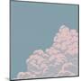 Vintage Engraving Cloud-Art-generator-Mounted Art Print