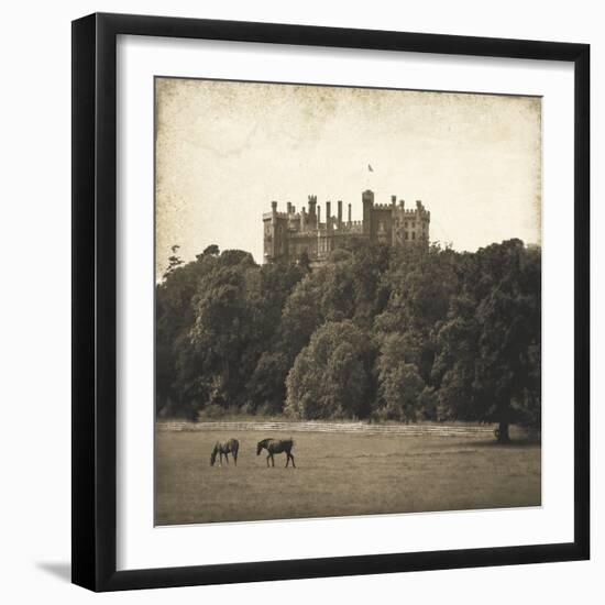 Vintage Equestrian - Belvoir-null-Framed Giclee Print