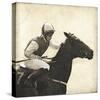 Vintage Equestrian - Done-null-Stretched Canvas